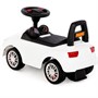 Каталка автомобиль SuperCar №5 со звуковым сигналом белая 84538 П-Е /1/ - фото 69920470