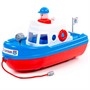 Катер Спасатель бело-синий (в сеточке) 93837 П-Е /6/ - фото 69920552