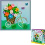 Набор для творчества Мозаика из пайеток "Велосипед" М038 - фото 69920940