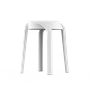 Табурет ECLER (белый) PP0006W  (от 12 шт) - фото 69921919