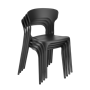 Стул ENOVA LITE (черный) PP0014B (от 12 шт) - фото 69922548