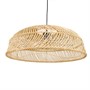 Плетеная люстра  ротанг H20 D60 см - фото 69923814