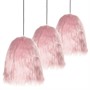 Люстра розовый мех 40*45 см - фото 69923821