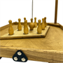 Настольная игра из дерева «Мини-Боулинг» M - фото 69924625