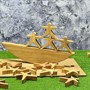 Настольная игра из дерева «Акробаты» в коробке S - фото 69925272