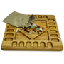 Настольная игра из дерева «Манкала (Калах)» до 4 игроков XS - фото 69925920