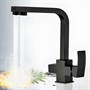 Rona Чёрный. Смеситель для кухни с подключением фильтра для воды AS-875-05 - фото 69926555
