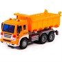 Автомобиль самосвал Сити инерц. свет, звук оранжевый в коробке 86235 П-Е /8/ - фото 69936305