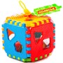 Логическая игрушка Куб (в сеточке) 91642 /П-Е/12/ - фото 69936368