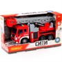 Автомобиль пожарный Сити №2 инерционный со светом и звуком в коробке 54545 П-Е /8/ - фото 69936645