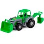 Трактор Мастер экскаватор серо-зелёный 24446 П-Е /12/. - фото 69936766
