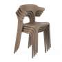 Стул ENOVA (капучино) PP0002C (от 12 шт) - фото 69937349