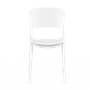 Стул ESKA (белый) PP0009W (от 12 шт) - фото 69937674