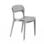Стул ECLIPSE (серый new) PP0003NG (от 12 шт) - фото 69937753