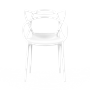 Стул ESKADE (белый) PP0011W (от 12 шт) - фото 69937768
