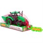 Трактор Прогресс сельскохозяйственный инерционный зелёный в лотке 94179 - фото 69938133