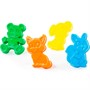 Формочки 4шт /белочка+песик+котенок+медведь/ П-Е /12/ - фото 69939771