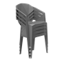Стул ELIX (мокрый асфальт) PP0019WA (от 12 шт) - фото 69940628