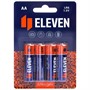 Батарейка Eleven AA (LR6) алкалиновая, BC4 / 4 шт / 301748 - фото 69941110