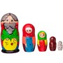 Деревянная Матрешка Сказка Репка 6 в 1 МС061406 - фото 69941169