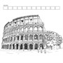 Раскраска антистресс Городские пейзажи / Раскрашиваем города мира Рим 978-5-00241-006-4 - фото 69941940