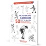 Скетчбук начинающего художника. Рисуем фигуры в движении шаг за шагом. 50 проектов с подробными описаниями и рисунками + чистые страницы для рисования (белая обложка) 9785002414604 - фото 69942267