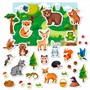 Игра Магнитная Животные леса ET05-067 - фото 69942695