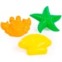 Формочки 3шт. краб+мор.звезда+ракушка 36544 П-Е /17/ - фото 69943725