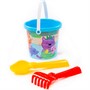 Песочный набор "Три кота" №7: Ведро малое с наклейкой, совок №2, грабельки №2 73645 П-Е /18/ - фото 69944002