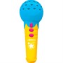 Микрофончик Песенки для малышей с огоньками голубой 4680019284804 - фото 69944625