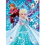Набор для творчества Аппликация из пайеток и страз 17*23 см Снежная принцесса МУЛЬТИ АРТ  GEMSEQ-111520 - фото 69945133