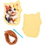 Набор для творчества Игрушка из фетра Со стразами котенок мульти арт FETR-120532 - фото 69945249