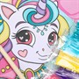 Набор для творчества Аппликация песком матовая единорог Мульти арт SANDM-110751 - фото 69945298