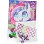 Набор для творчества Аппликация из пайеток и страз 17*23 см единорог Мульти арт GEMSEQ-120605 - фото 69945301