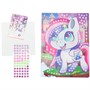 Набор для творчества Аппликация из пайеток и страз 17*23 см единорог Мульти арт GEMSEQ-120605 - фото 69945302