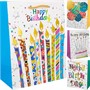 Пакет 18*23*10 см Happy birthday FG250926082D - фото 69945943