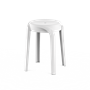 Табурет ECLER (белый) PP0006W  (от 12 шт) - фото 69963783
