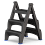 Стремянка пластиковая Steppix (black), PP1730 (от 12 шт) - фото 69963984