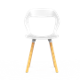 Стул BARK (белый) PP1104W (от 12 шт) - фото 69964225