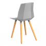 Стул BLESS (серый) PP1105G (от 12 шт) - фото 69964272
