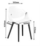 Стул KELA SOFT (белый) PP1101W (от 12 шт) - фото 69964675