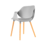 Стул KELA SOFT (светло-серый) PP1101GL (от 12 шт) - фото 69964686