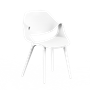 Стул SATIE SOFT W (белый) PP1220W (от 12 шт) - фото 69964808