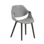 Стул SATIE SOFT B (серый new) PP1210NG (от 12 шт) - фото 69964833