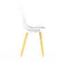 Стул KANO (белый) PP1106W (от 12 шт) - фото 69964965