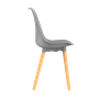 Стул KANO (серый new) PP1106NG (от 12 шт) - фото 69964973