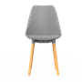 Стул KANO (серый new) PP1106NG (от 12 шт) - фото 69964974