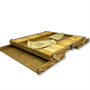 Настольная игра из дерева «Закрой коробку» (Shut The Box) M - фото 69965391