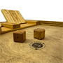 Настольная игра из дерева «Закрой коробку» (Shut The Box) M - фото 69965392