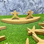 Настольная игра из дерева «Акробаты» в коробке S - фото 69966250